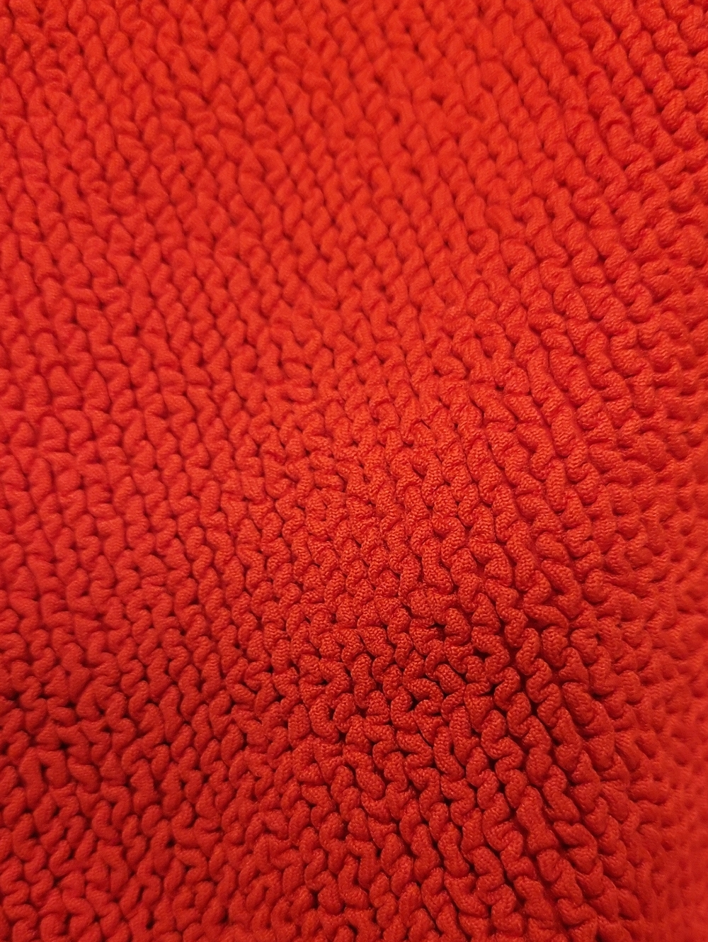 Victoria's Secret Swim One-Shoulder Red Crinkle Bathing suit Size M/L - Picture 4 of 5